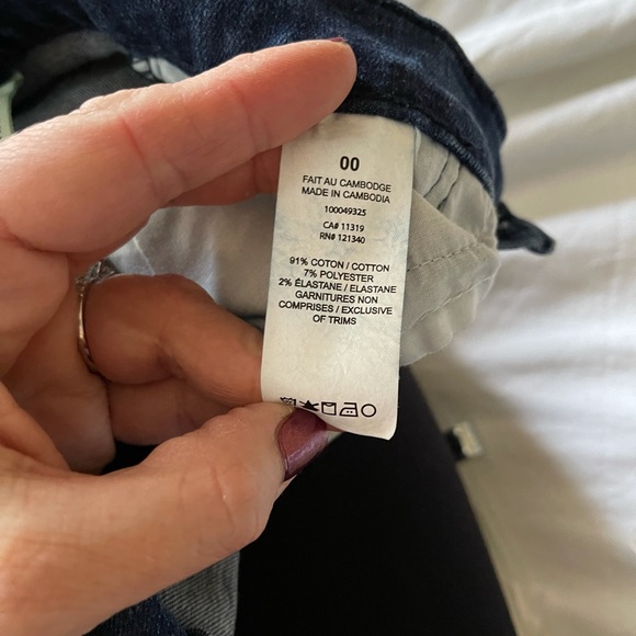 Garage Jean shorts size 00 - Picture 5 of 8